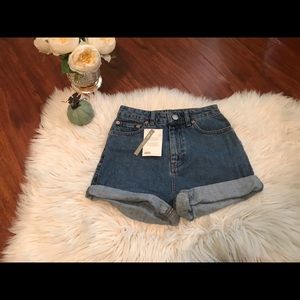 High waist shorts
